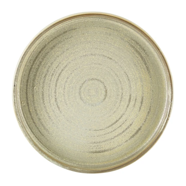 Terra Porcelain Matt Grå presentasjonsfat 20,5 cm PR-PMG21 by Genware color Svart