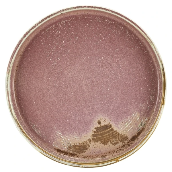 Terra Porcelain Rose Presentasjonstallerken 18 cm PR-PRS18 by Genware color Svart