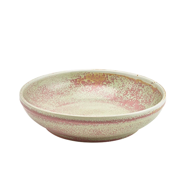 Terra Porcelain Rose Skål i coupeform 23 cm CB-PRS23 by Genware color Svart
