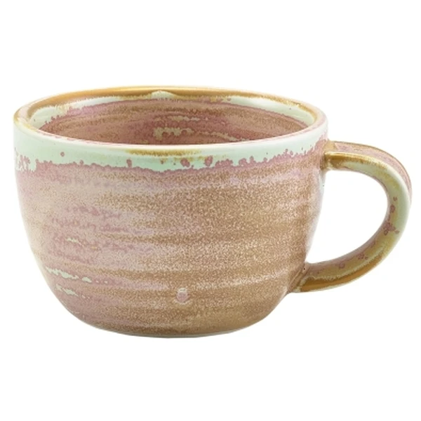 Terra Porcelain Rose Kaffekopp 28,5 cl / 10 oz CUP-PRS28 by Genware color Svart