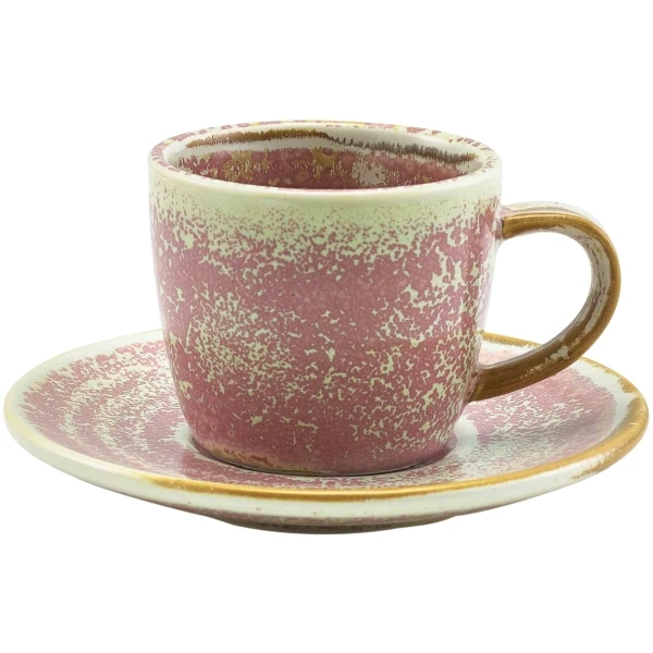 Terra Porcelain Rose underkopper 11,5 cm SCR-PRS11 by Genware color Svart