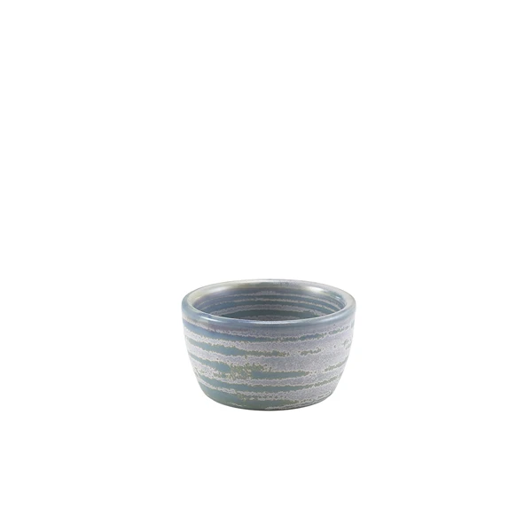 Terra Porcelain Seafoam Ramekin 45 ml / 1,5 oz RAM-PSF1 by Genware color Svart