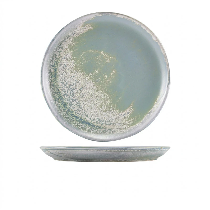 Terra Porcelain Seafoam Coupe tallerken 27,5 cm CP-PSF27 by Genware color Svart