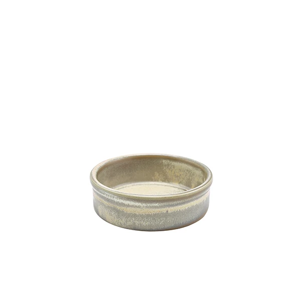 Terra Porcelain Matt Grå tapasfat 10 cm TD-PMG10 by Genware color Svart