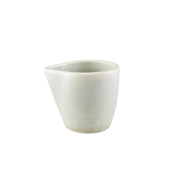 Terra Porcelain Pearl Mugge 9 cl / 3 oz JUG-PPL9 by Genware color Svart