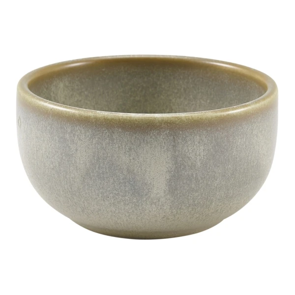 Terra Porcelain Matt Grå rund skål 11,5 cm BW-PMG11 by Genware color Svart