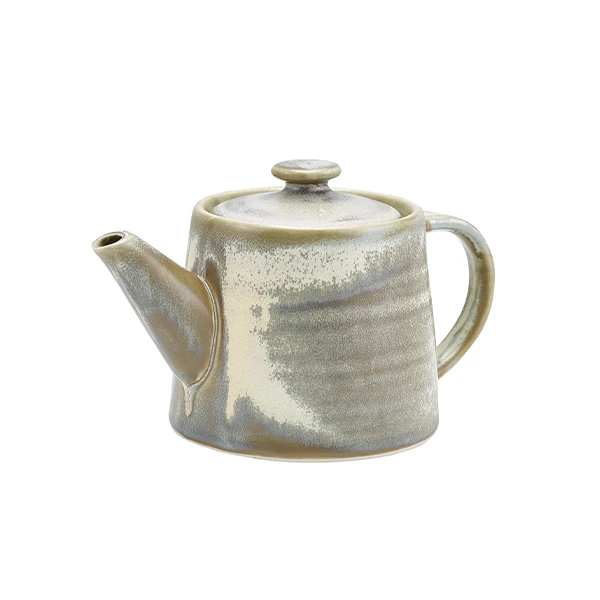 Terra Porcelain Matt Grå tekanne 50 cl / 17,6 oz TP-PMG50 by Genware color Svart
