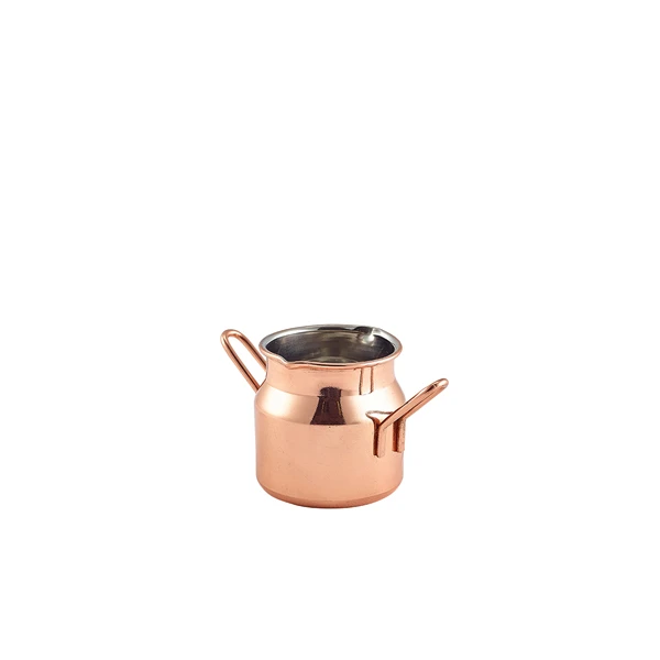 Mini Copper Milk Fløtebeholder 2,5 oz MMC25C by Genware color Svart