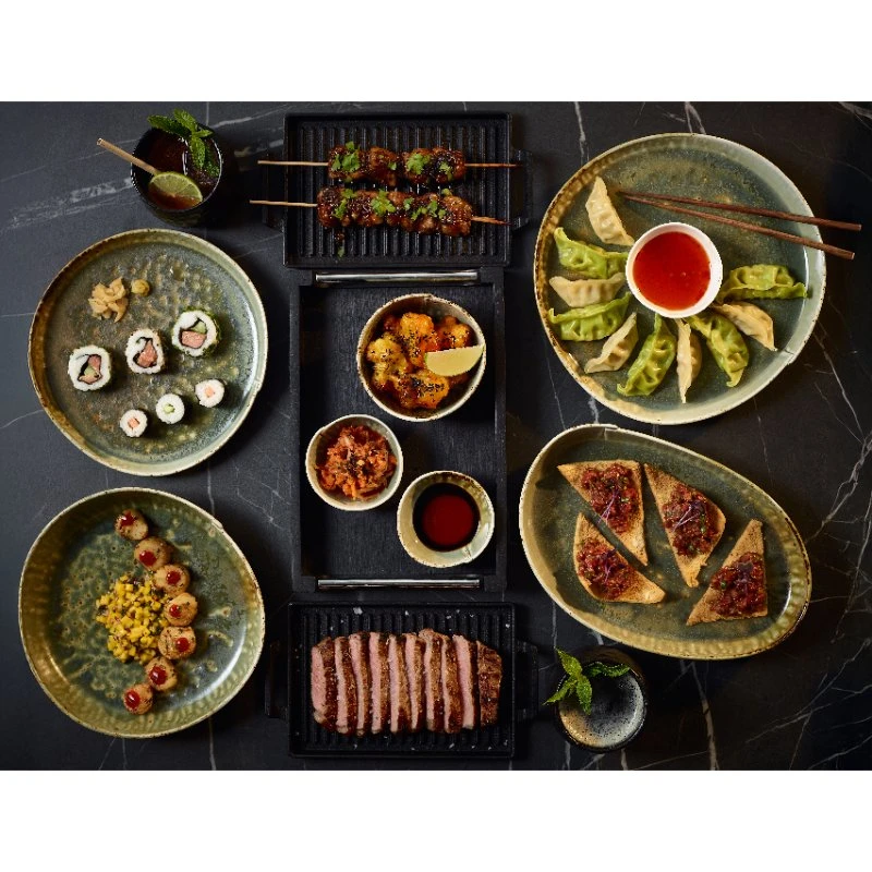 GenWare Cast Iron Panne 21,5 x 15 cm C2215 by Genware color Svart