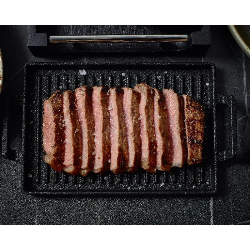 GenWare Cast Iron Panne 21,5 x 15 cm C2215 by Genware color Svart