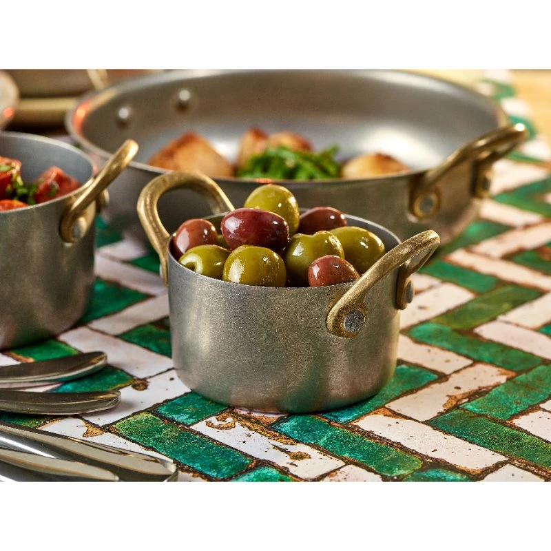 GenWare Vintage Steel Mini-gratinform 7,8 x 4,5 cm SCD8V by Genware color Svart