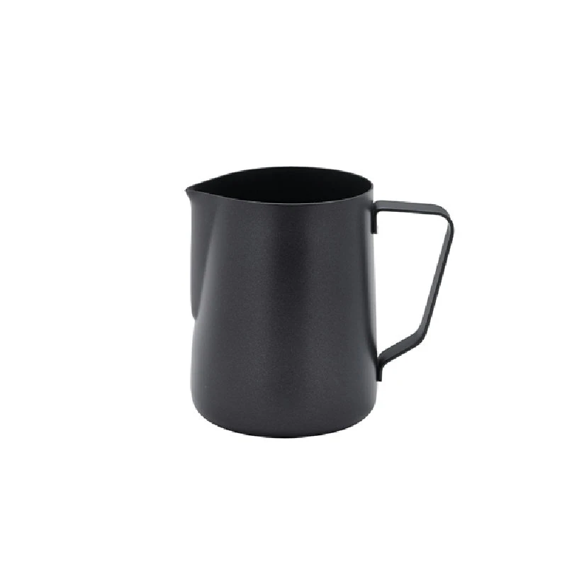 Non-stick sort melkemugge 600 ml / 20 oz MJ20BK by Genware color Svart