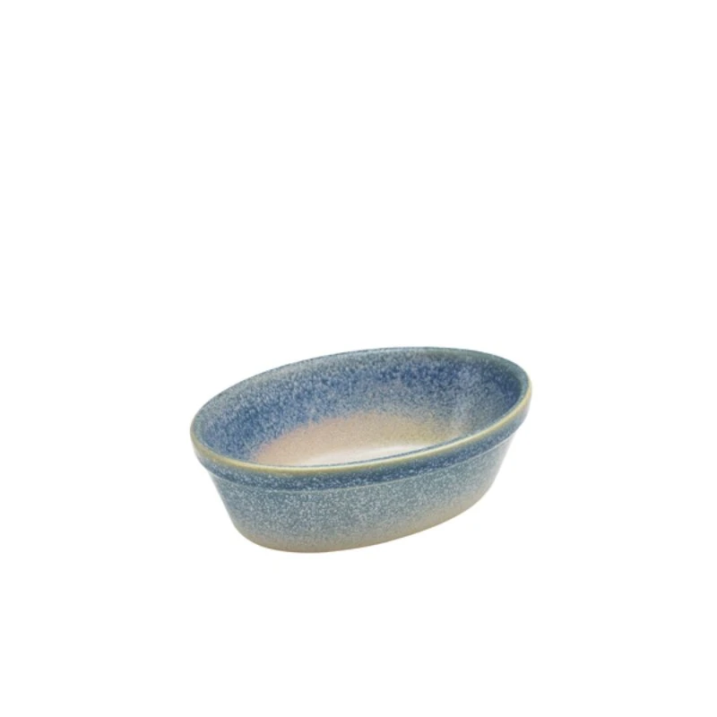 Forge Coast Stoneware oval paiform 16 cm CT-PD16C by Genware color Svart