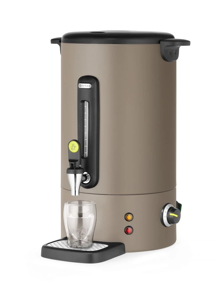 Hendi UNIQ Varmtvannsdispenser 16L Taupe 211540 by Hendi color Svart