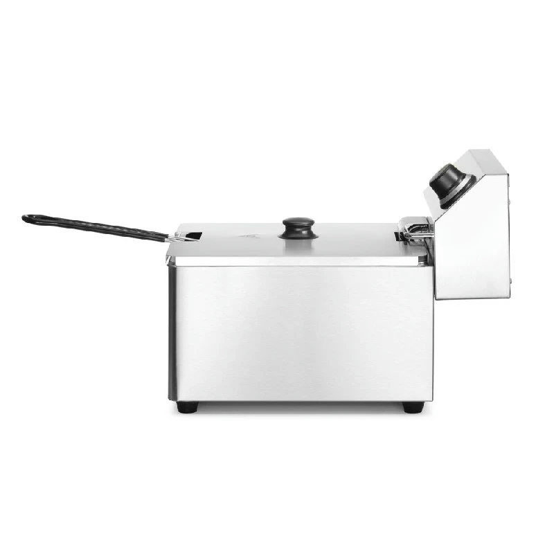 Hendi Kitchen Line Frityrkoker 8L Metall 205822 by Hendi color Svart