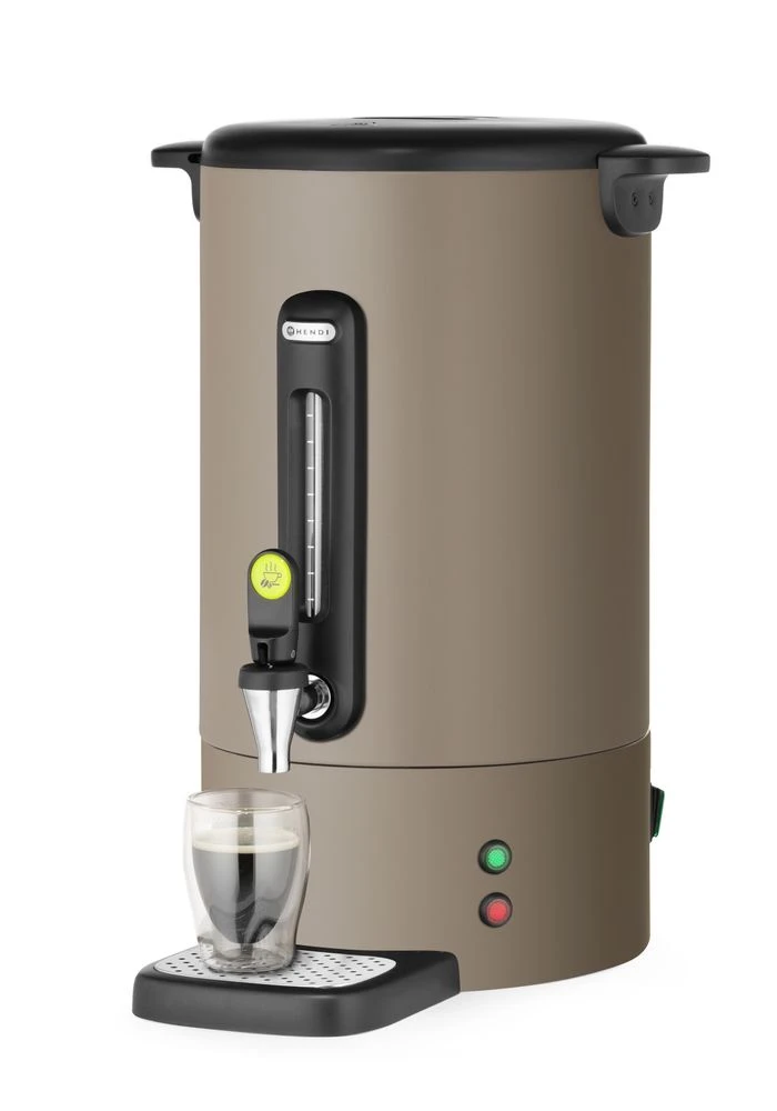 Hendi UNIQ Perkolator Kaffetrakter Taupe 14L 211588 by Hendi color Svart