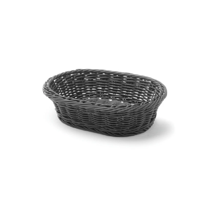 Hendi Brødkurv Oval Sort Plast 426623 by Hendi color Svart