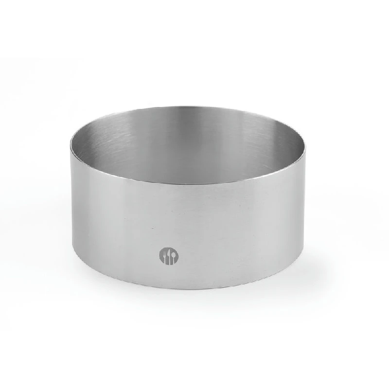 Hendi Matring og Dessertring Rustfritt Stål ø100mm 1 stk 512159 by Hendi color Svart
