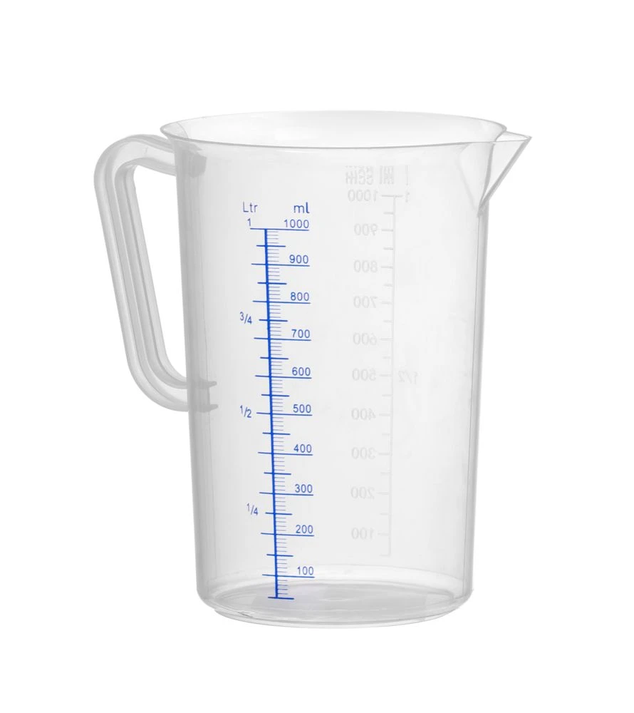 Hendi Målebeger polypropylen plast 1 L 567203 by Hendi color Svart