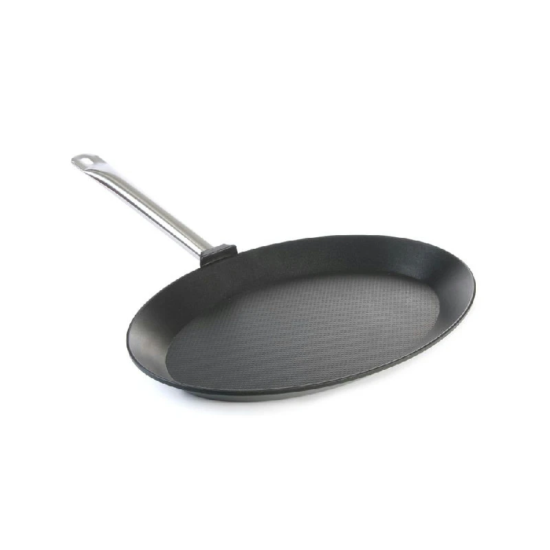 Hendi Fiskepanne Oval Titanium Professional 38x26cm 629604 by Hendi color Svart