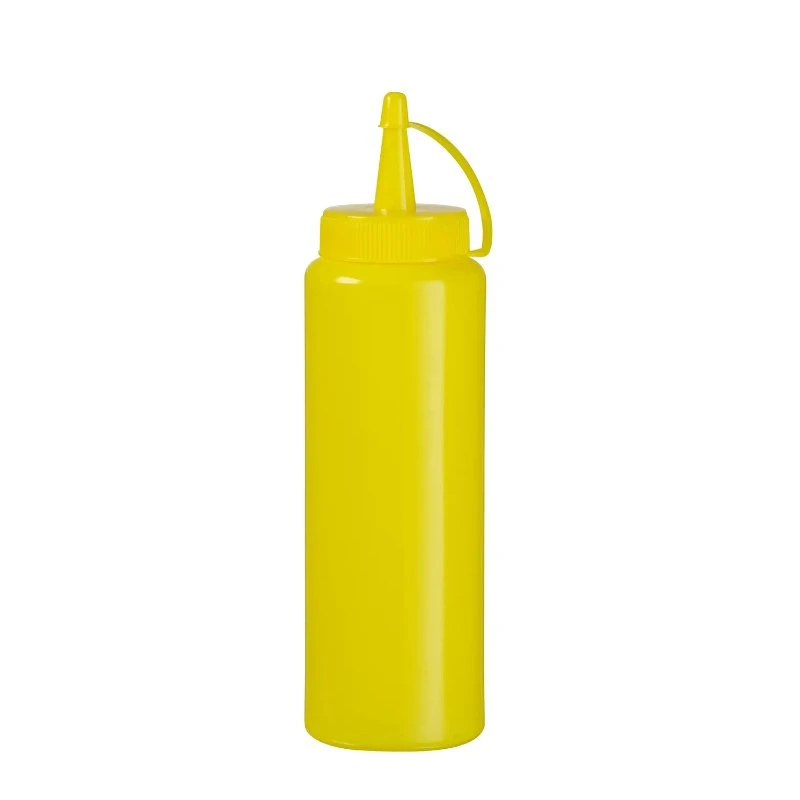 Hendi Dressingflaske Gul Plast 200ml 558003 by Hendi color Svart