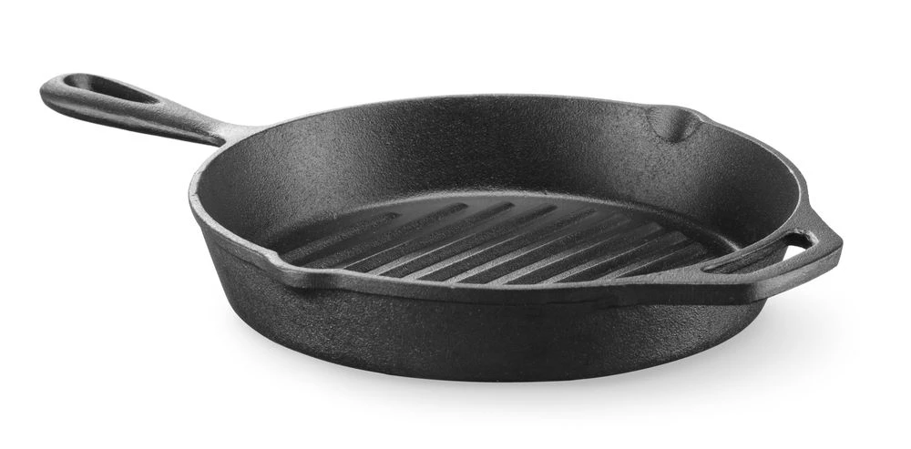 Hendi Grillpanne i Støpejern Firkantet Metall 629925 by Hendi color Svart