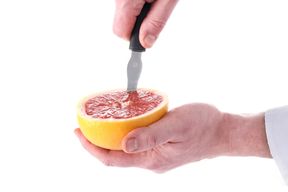 Hendi Grapefruktkniv Sort Plast/Stål 21cm 856185 by Hendi color Svart
