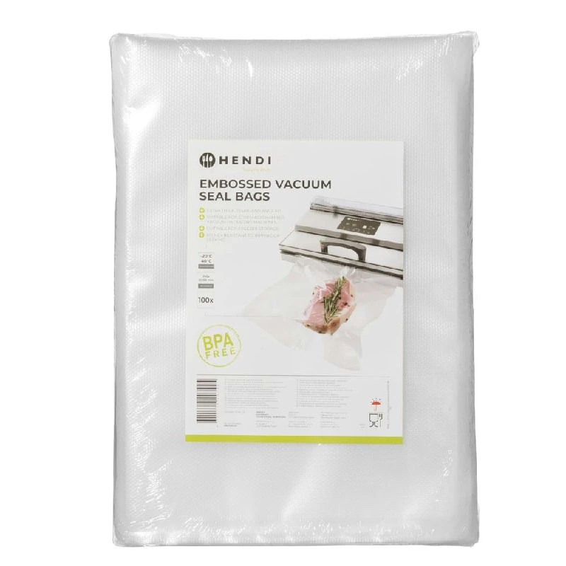 Hendi Pregede Vakuumposer til Vakuummaskin 50 stk 297445 by Hendi color Svart