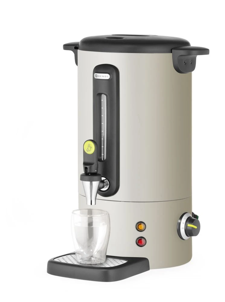Hendi UNIQ Vannvarmer El 10L Krem Stål/Plast 211519 by Hendi color Svart