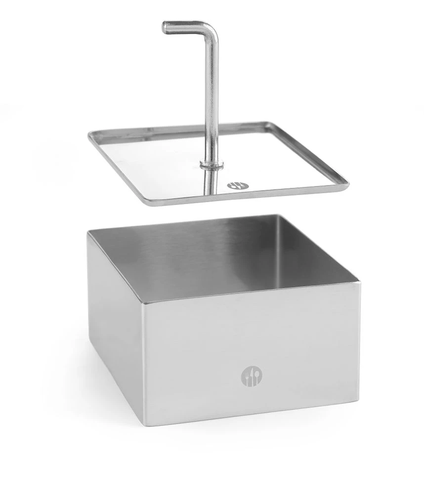 Hendi Anretningsring Metall 81x81x(h)45 mm 512173 by Hendi color Svart