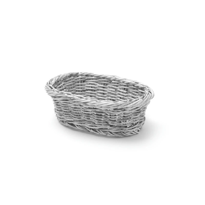 Hendi Brødkurv Oval Plast Lysgrå 426760 by Hendi color Svart