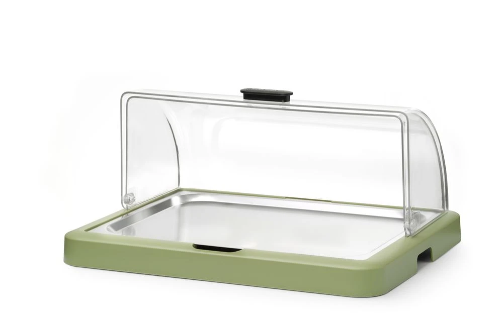 Hendi Roll Top Kjøledisplay Duo UNIQ Grønn 871966 by Hendi color Svart
