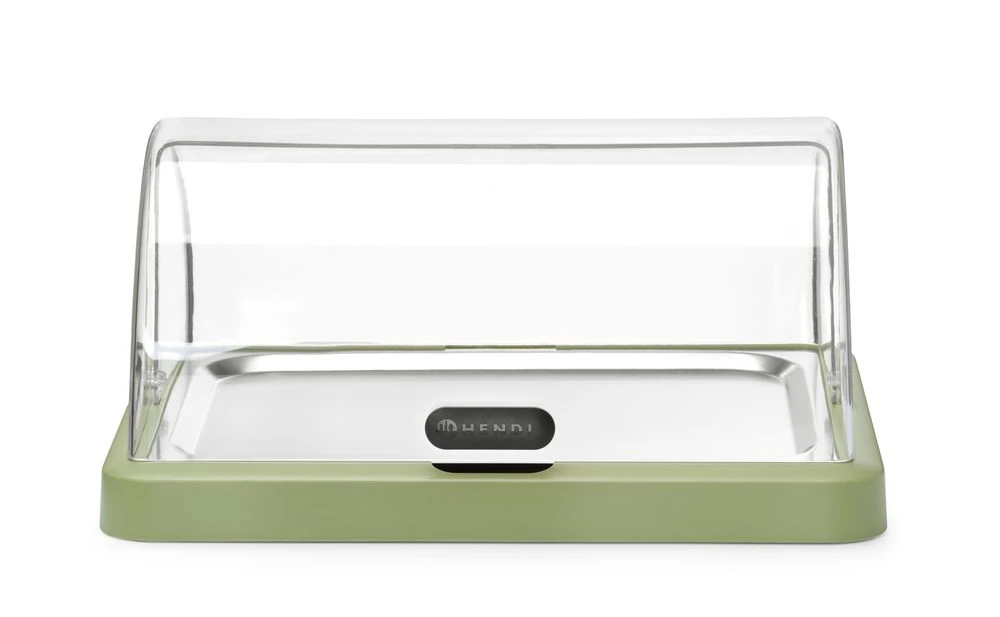 Hendi Roll Top Kjøledisplay Duo UNIQ Grønn 871966 by Hendi color Svart