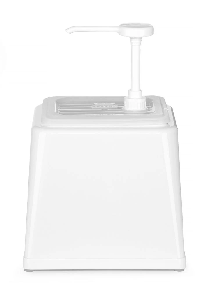 Hendi Sausedispenser med pumpe Hvit Plast 203545 by Hendi color Svart