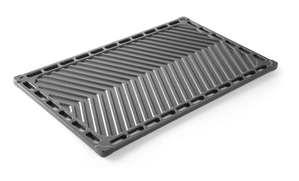 Hendi Grillplate i støpejern 932001 by Hendi color Svart