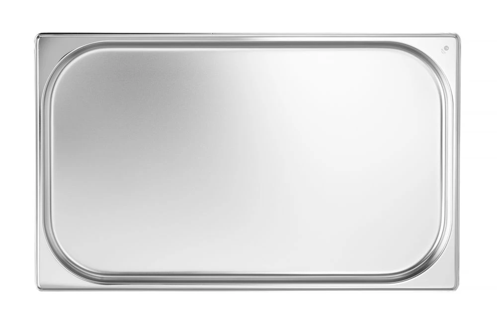 Hendi GN 1/1 Kantine Rustfritt Stål 530x325x(H)20 mm 800102 by Hendi color Svart