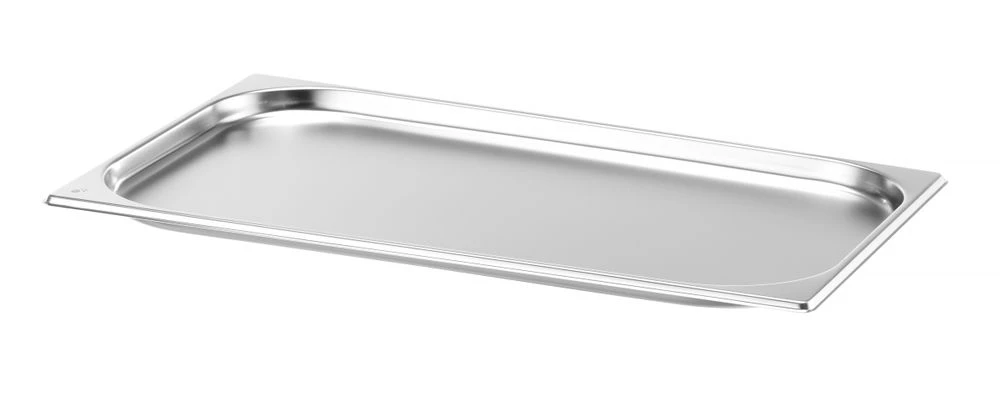 Hendi GN 1/1 Kantine Rustfritt Stål 530x325x(H)20 mm 800102 by Hendi color Svart