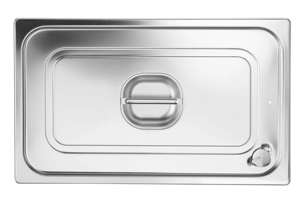Hendi GN-lokk GN 1/1 med Silikonkant Rustfritt Stål 802601 by Hendi color Svart