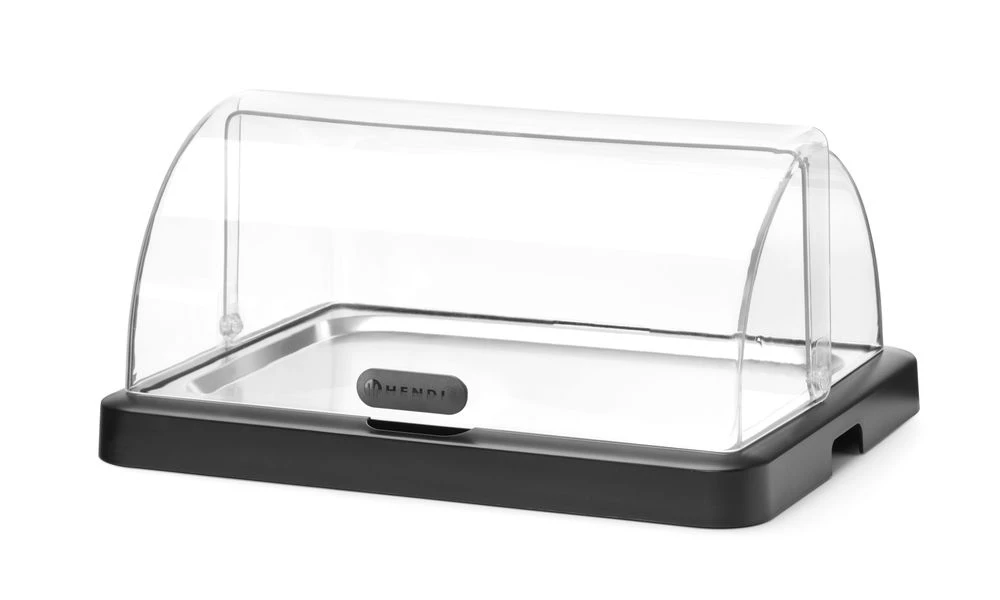 Hendi Duo UNIQ Kjøledisplay med Roll-top-lokk Svart 871805 by Hendi color Svart