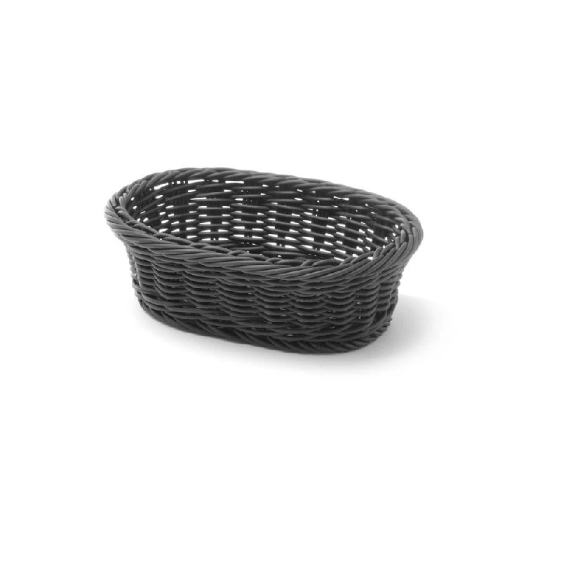 Hendi Brødkurv Oval Sort Plast 1 stk 426777 by Hendi color Svart