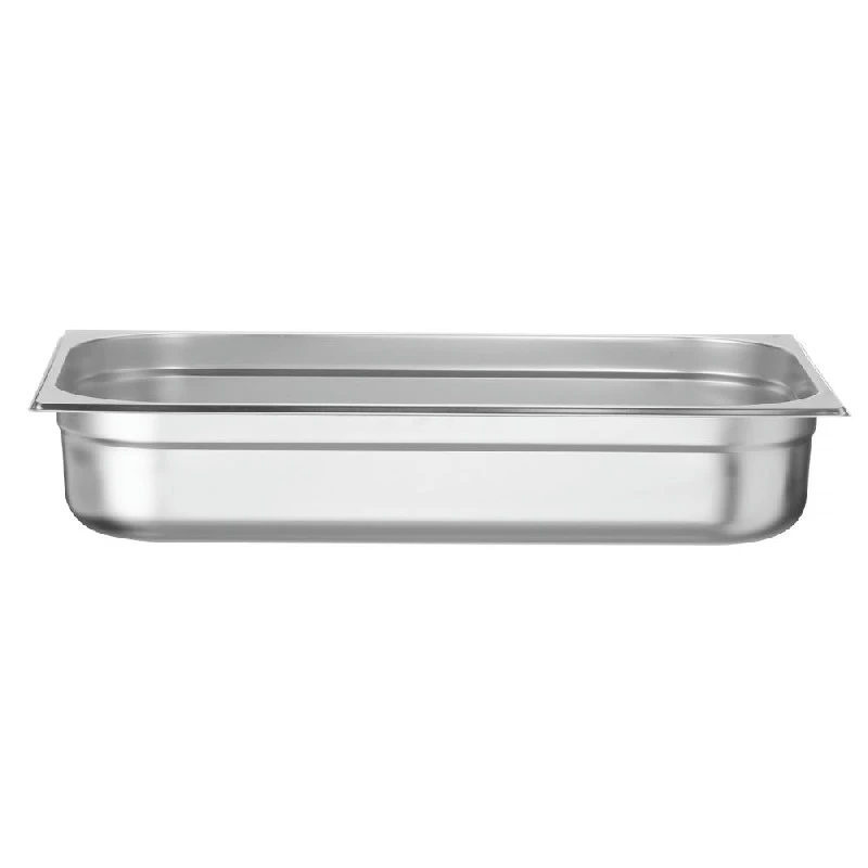 Hendi GN 1/1 Kantine Rustfritt Stål 530x325x(H)100 mm 800133 by Hendi color Svart