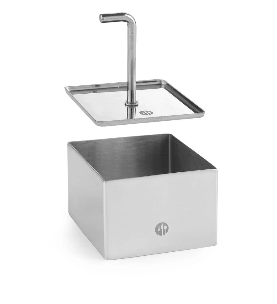 Hendi Anretningsring Metall 67x67x(h)45 mm 512166 by Hendi color Svart