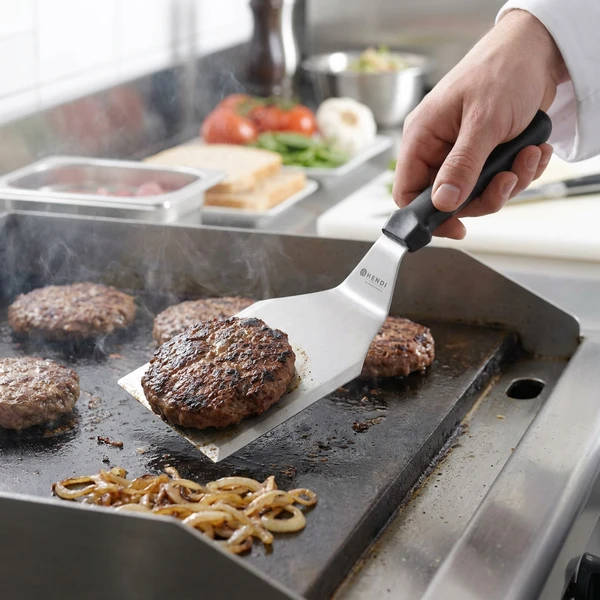 Hendi Burgerspade med sort plasthåndtak 855652 by Hendi color Svart