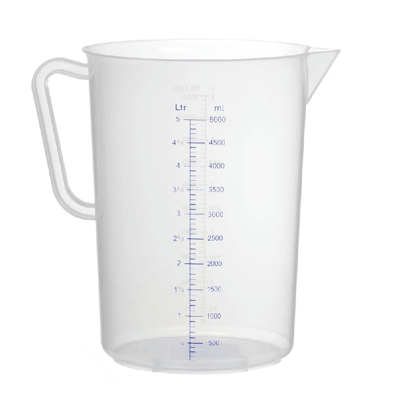 Hendi Målekanne Polypropylen Plast 5L 567500 by Hendi color Svart