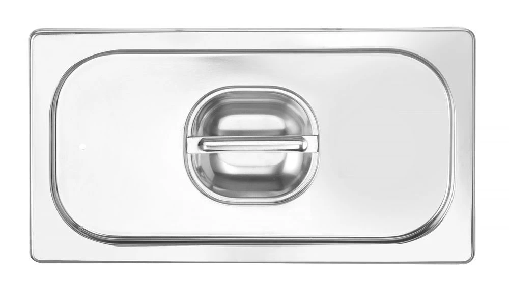 Hendi GN-lokk med silikonkant lufttett 1/3 rustfritt stål 802632 by Hendi color Svart