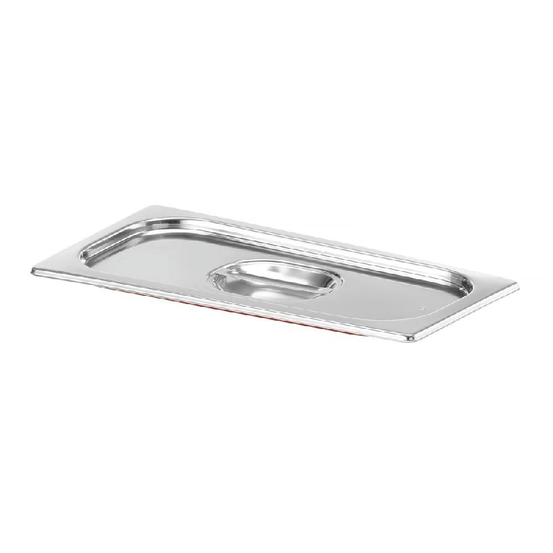 Hendi GN-lokk med silikonkant lufttett 1/3 rustfritt stål 802632 by Hendi color Svart