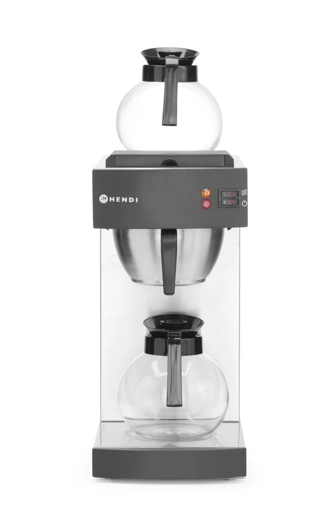 Hendi Kaffetrakter med glasskanne 1,8L 208304 by Hendi color Svart