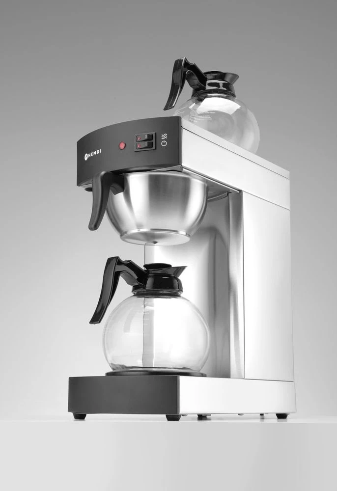 Hendi Kaffetrakter med glasskanne 1,8L 208304 by Hendi color Svart