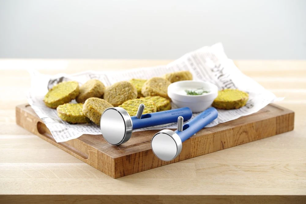 Hendi Falafelskje med Blått Håndtak 755310 by Hendi color Svart