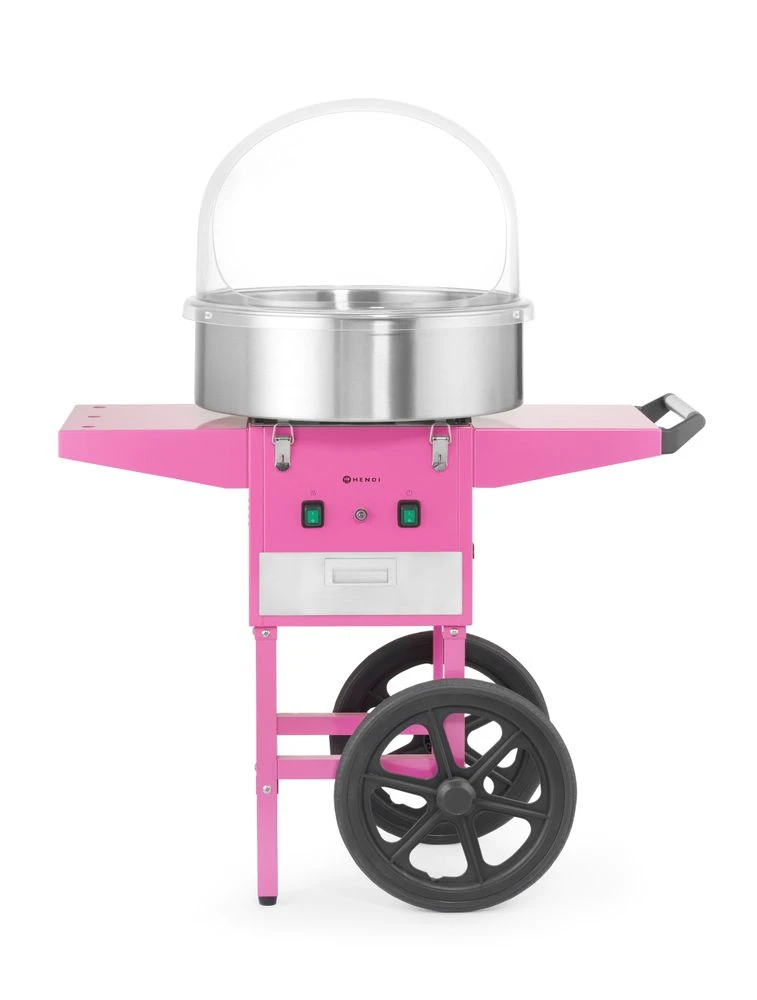 Hendi Sukkerspinnmaskin Rosa Metall 282809 by Hendi color Svart